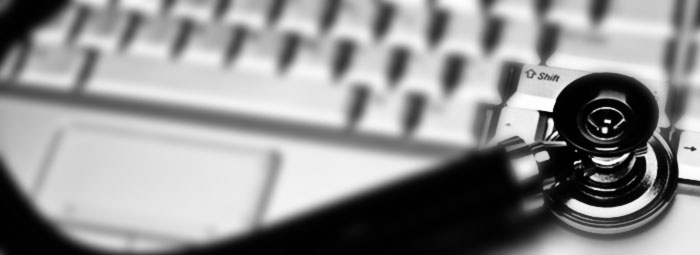 keyboard with stethascope